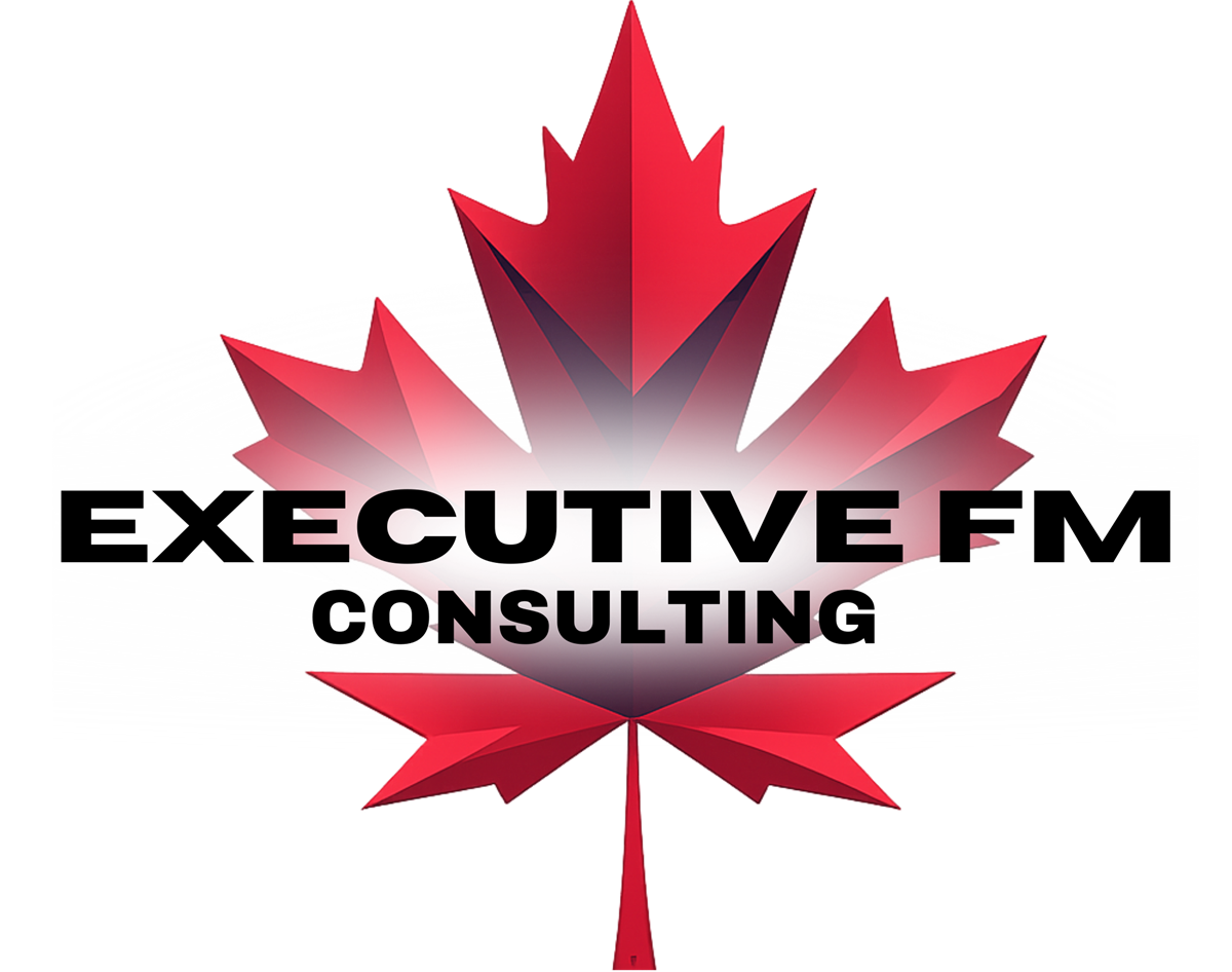 Maple leaf logo of Executive FM Consulting